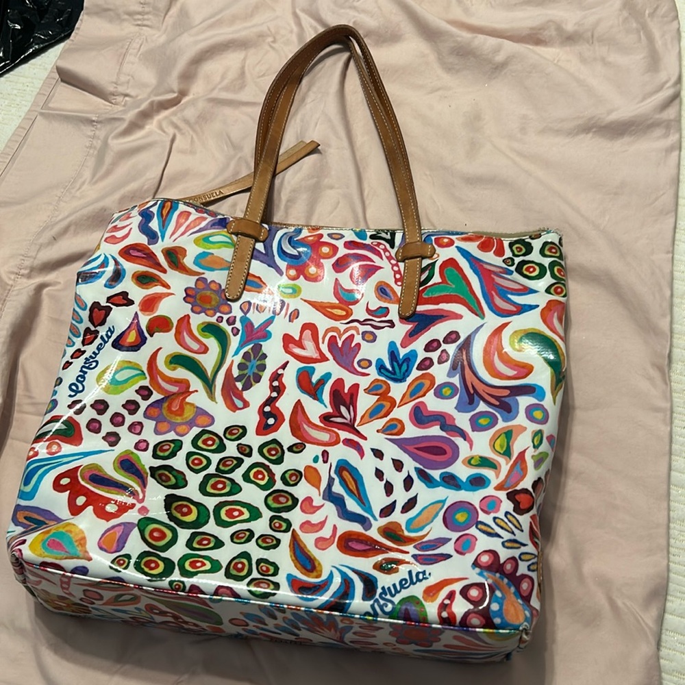 Consuela Market Tote paisley